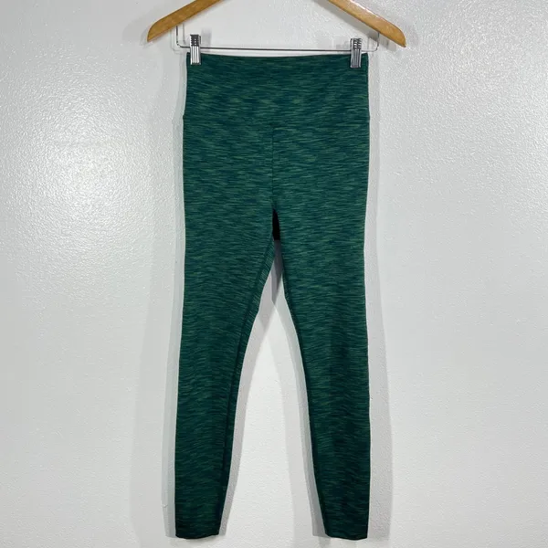 Outdoor Voices TechSweat Core 7/8 Legging Evergreen Small Athletic‎ Activewear - Image 2