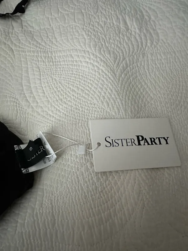 Sister Party Mini Dress Black - Image 2