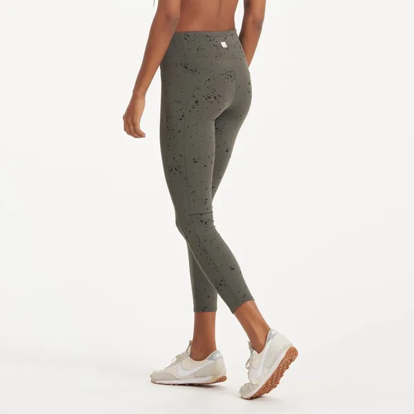 Vuori STRIDE LEGGING Oregano Splatter Size Small Activewear Athletic Athleisure - Image 8
