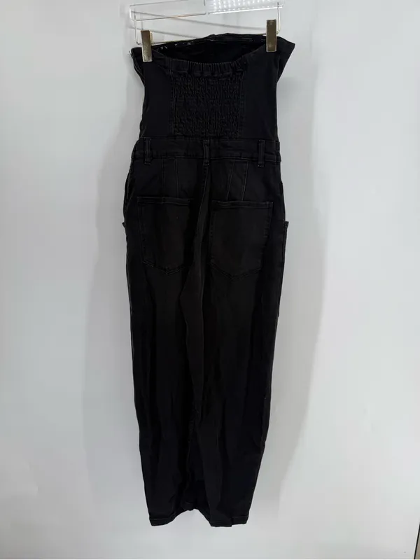 Free People black denim jumpsuit size xs NWT - Image 3