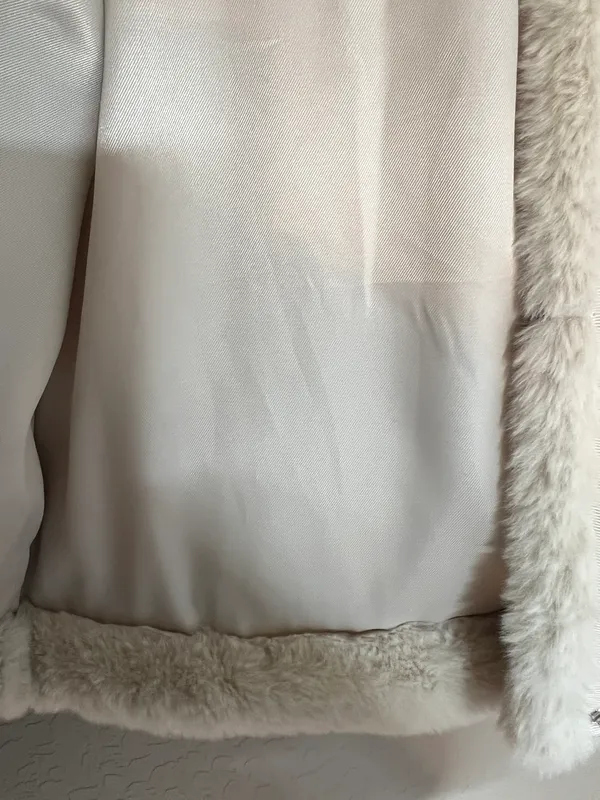 Abercrombie Faux Fur Mini Puffer - Image 6
