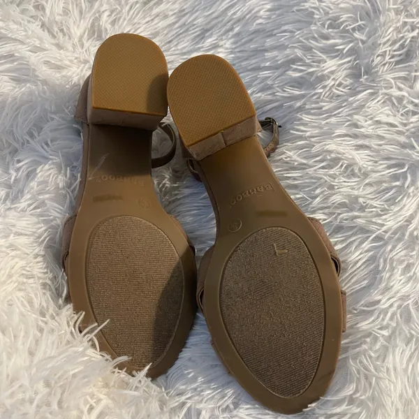Bamboo Cute minimalistic ankle strap heeled sandals - Image 6