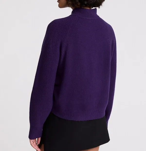Merino-Blend Mock Neck Sweater - Image 3