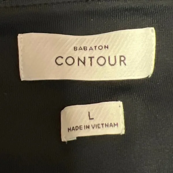 Aritzia Babaton Contour Black Sleeveless Square Neck Cami Tank Bodysuit Top Sz L - Image 4