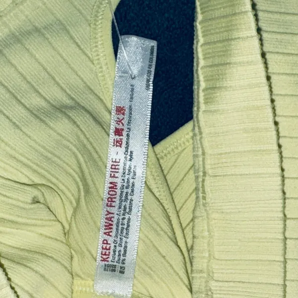 Urban Outfitters 153 | NWT Out From Under Asymmetrical Ribbed Cutout Crop Tank Top‎ Lime XS/S - Image 5