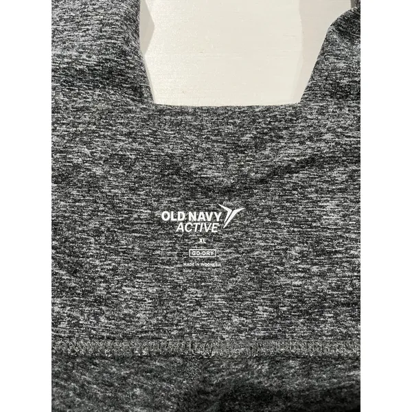 Old Navy Active Leggings GO-DRY Athletic Workout Gym‎ Gray XL - Image 3