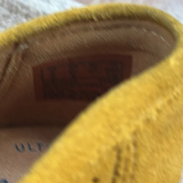 Clark's Women's Loafers Trish Calla Perforate Loafers Yellow Size 6 1/2M - Image 5