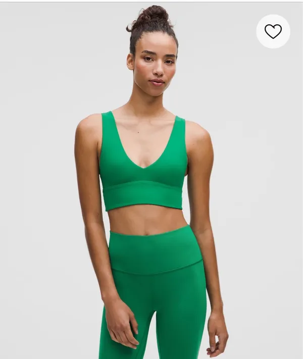 Lululemon V-Neck Bra - Image 2