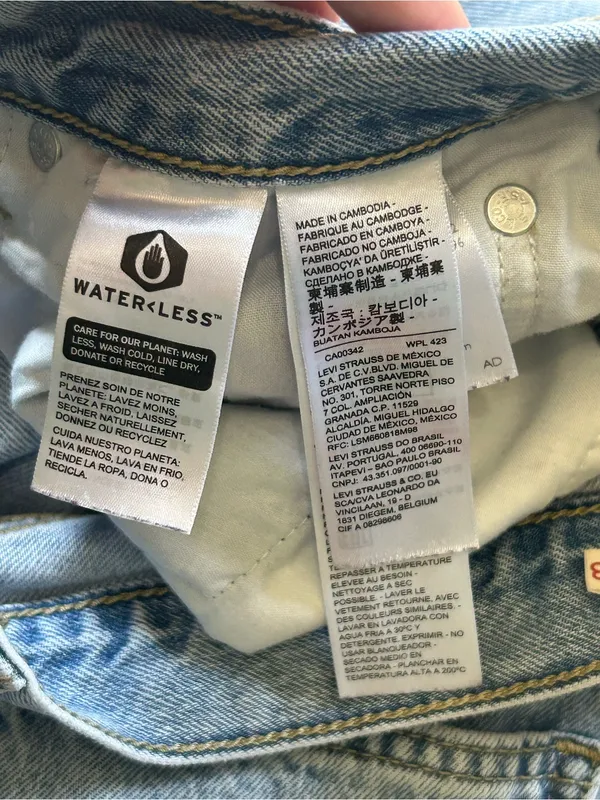 Levi’s Low Pro Straight Women's Jeans Sz 28 90s Retro Grunge Normcore Y2K Baggy - Image 14