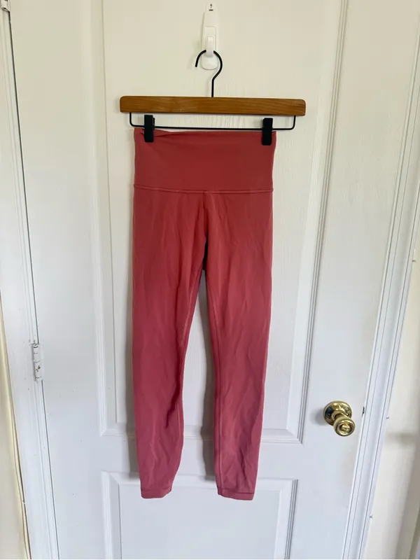 Lululemon Wunder Train High-Rise Tight 25" Brier Rose - Image 3