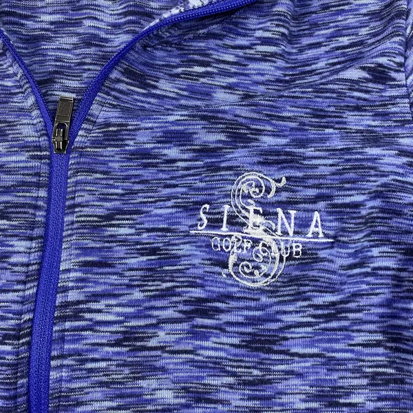 Columbia Jacket Womens Small Blue Hooded Full Zip Sienna Golf‎ Club Lightweight - Image 2