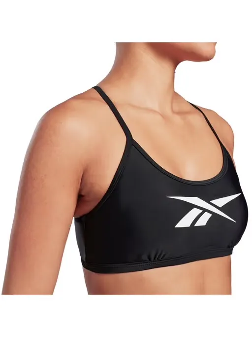 Reebok Women's Speedwick Sports Bra - Black - Size Small - Image 2