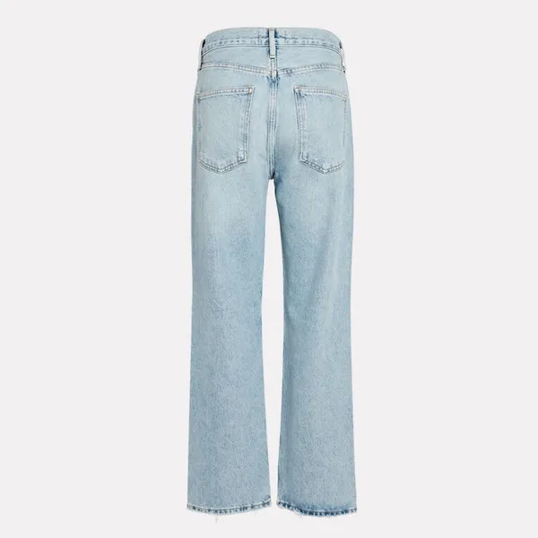 Agolde Ripley High-Rise Straight-Left Jeans in Riptide 26” - Image 2
