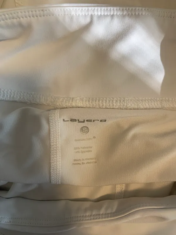 White Running Shorts - Image 3