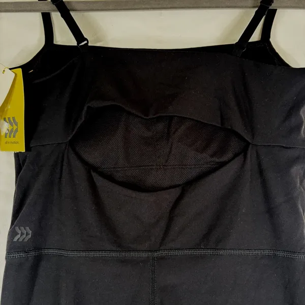 All In Motion Womens Everyday Soft Bodysuit Black Yoga Jumpsuit UPF 50+ X-Small‎ - Image 3