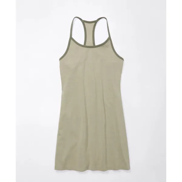 American Eagle Maddie Kenzie Ziegler Mini Dress Green Racerback Womens Large - Image 14