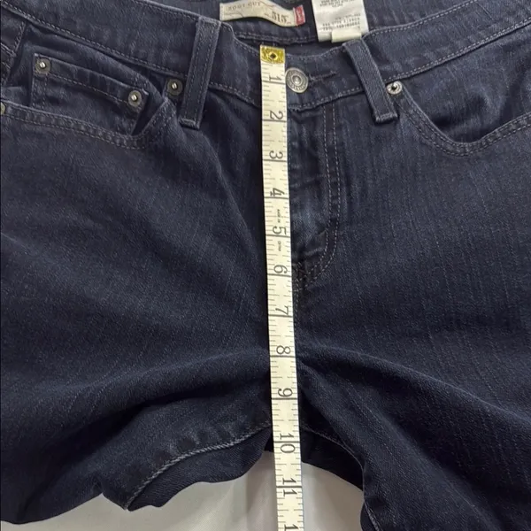 Levi's Blue Boot Cut Jeans Classic Style - Image 4