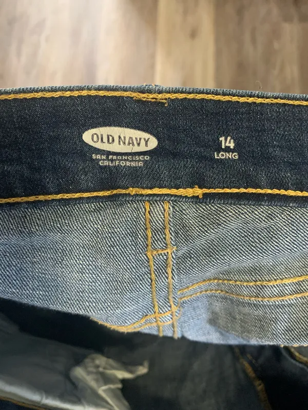 Old Navy Jeans Navy Rockstar - Image 5