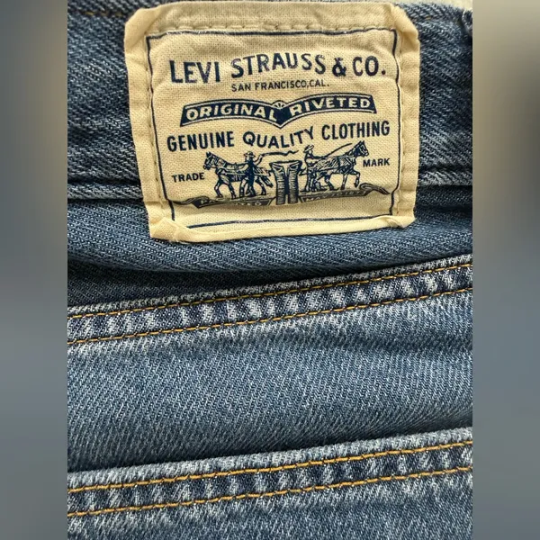 Levi's Premium Baggy High Waisted Dad Jeans Women’s 25 Y2K - Image 3
