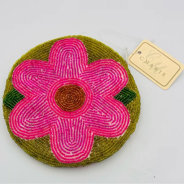 C. Marie beaded coin purse Vintage - Image 2
