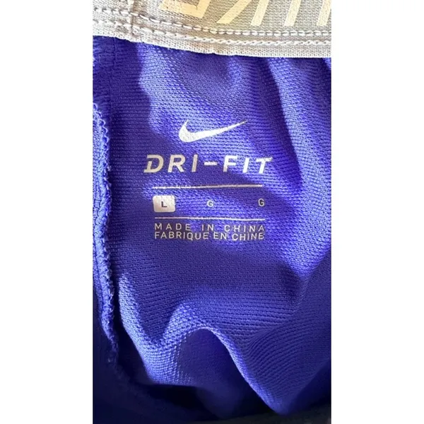 Nike Dri-FIT Women’s Running Shorts Lot of 2 Purple Coral Size Large - Image 4