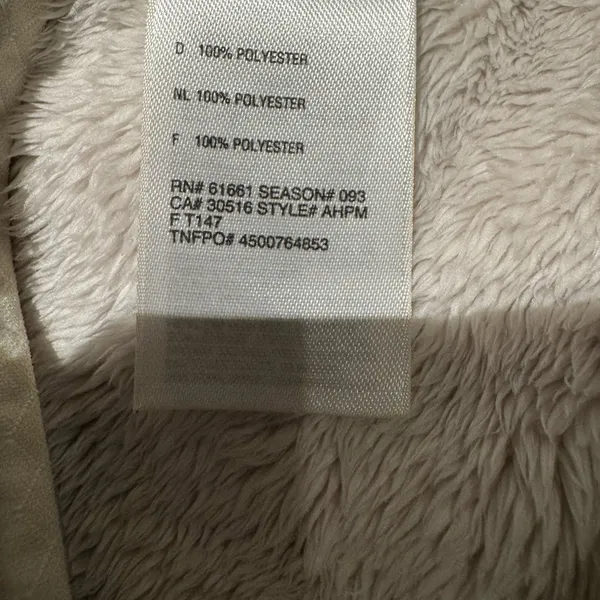 The North Face Cream Women's 1/4 Zip Hoodie - Image 5
