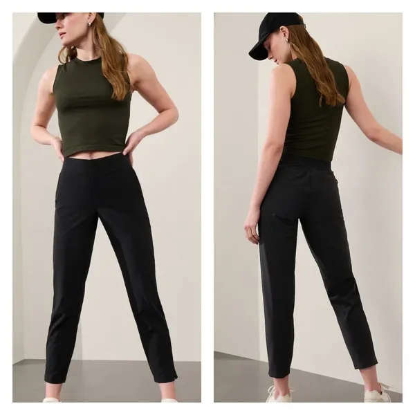 Athleta Black Brooklyn Mid Rise Ankle Pants Sz.6 - Image 3