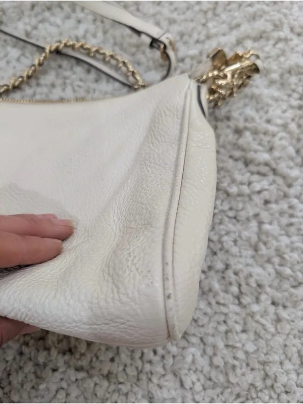 coach carrie crossbody/shoulder bag cream - Image 9