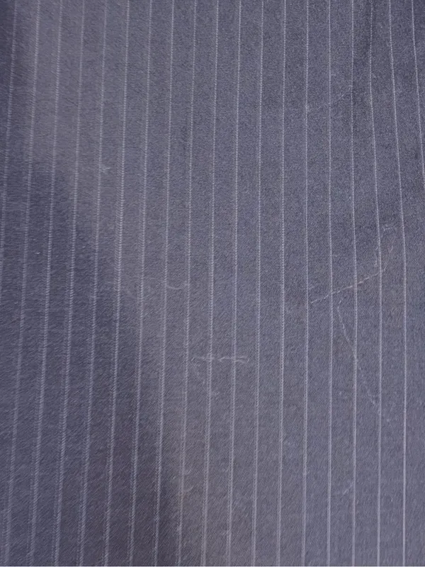 Anne Klein Wool Blend Charcoal Pinstripe Wide Leg Dress Pants 14 - Image 7