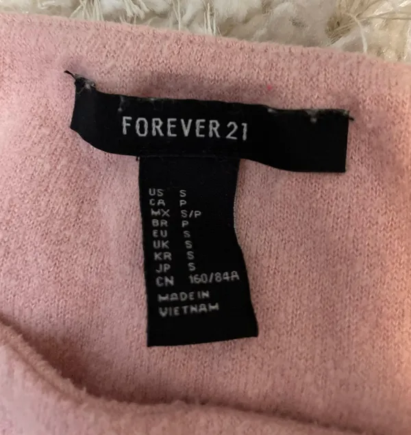 Blush Pink Off The Shoulders Long Sleeve - Image 5
