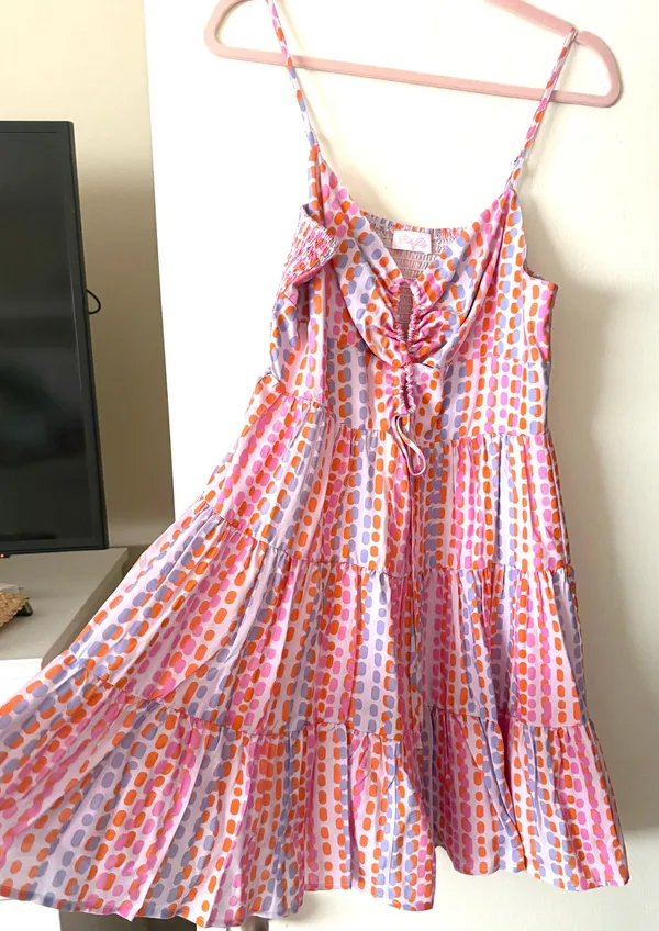 Pink Lily Sun Dress - Image 4
