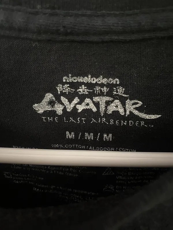 Black avatar the last air bender shirt - Image 2