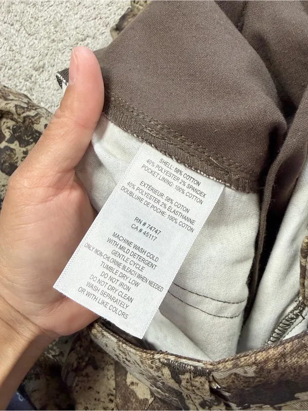 NWT SHE Outdoor Women’s Utility Pants Hunting in Prairie Camouflage S - Image 8