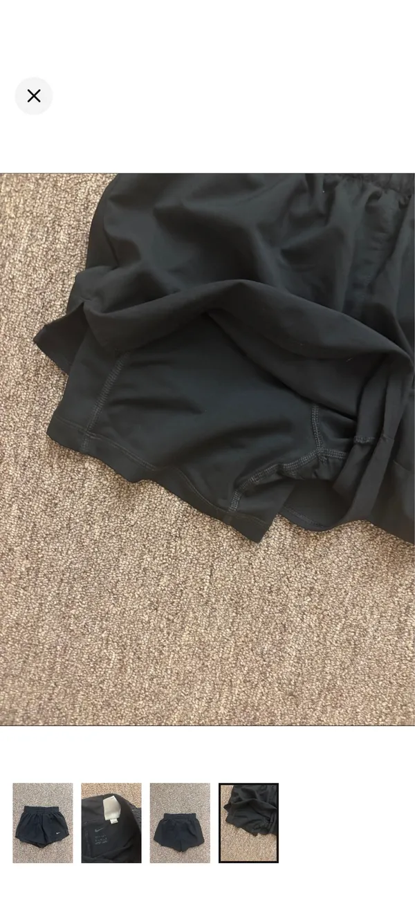 Nike Shorts Dri-Fit Women’s Small Black - Image 4