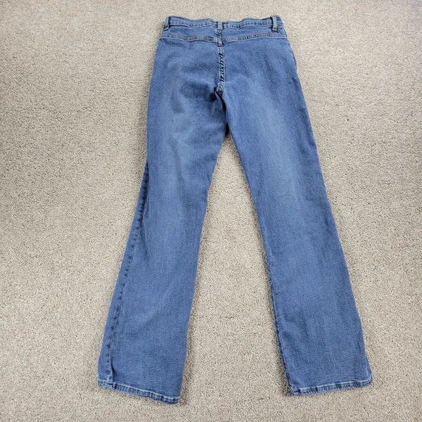 VTG 90s Route 66 Womens Jeans 4 Blue Bootcut Med Wash Mid Rise Stretch Denim - Image 2