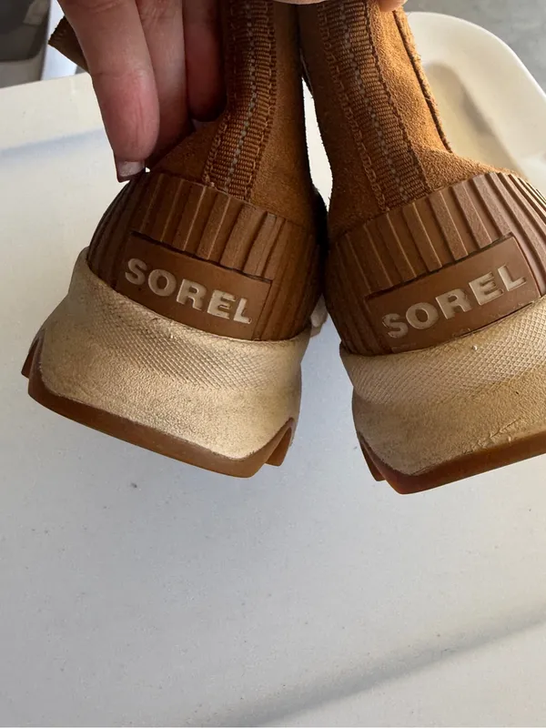 Sorel Women's Suede Ankle Boots in Brown - Casual Comfort Waterproof 5.5 - Image 6