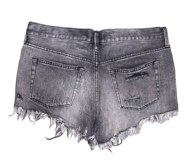 We The Free Black Wash Distressed Denim Cutoff Shorts Size 28 - Image 2