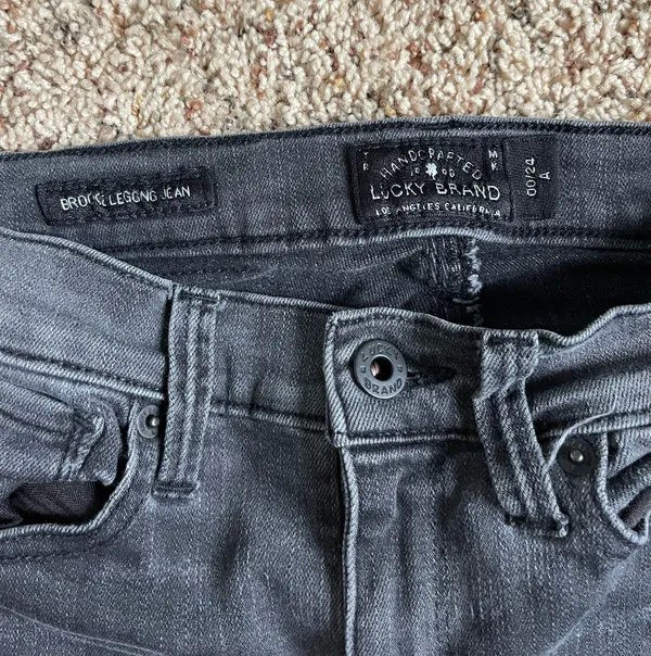 Black Denim Jeans - Image 4
