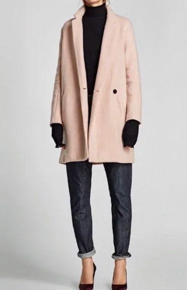 ZARA Soft Crossover Coat - Image 2