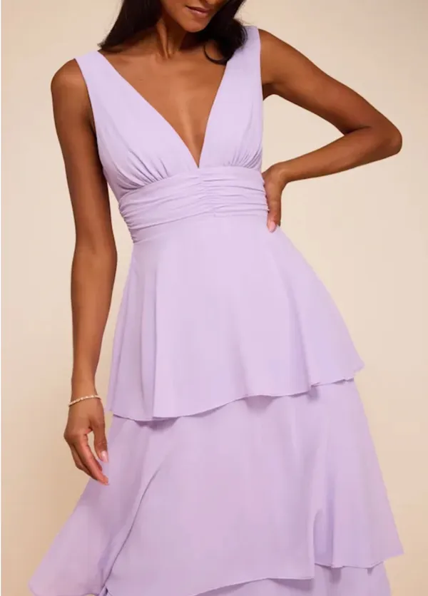 Lilac Lulus Dress - Image 2