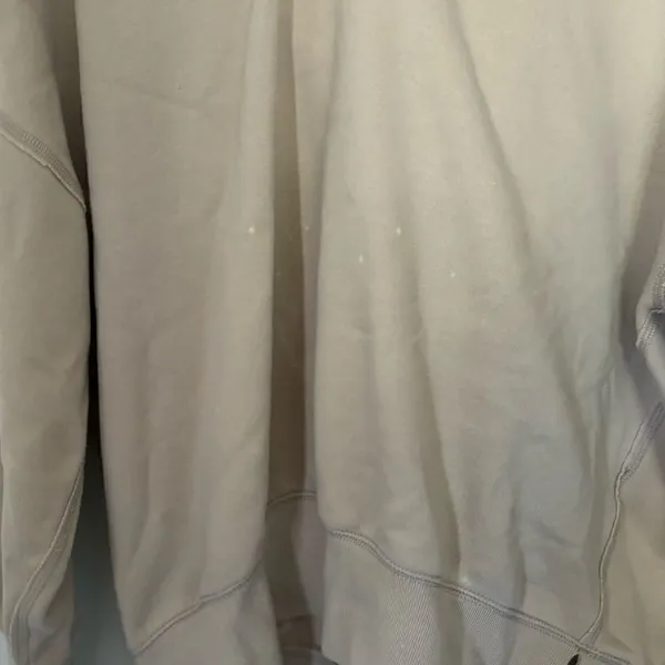 Abercrombie & Fitch Soft Collection Hoodie Sweatshirt Tan Size Small - Image 6