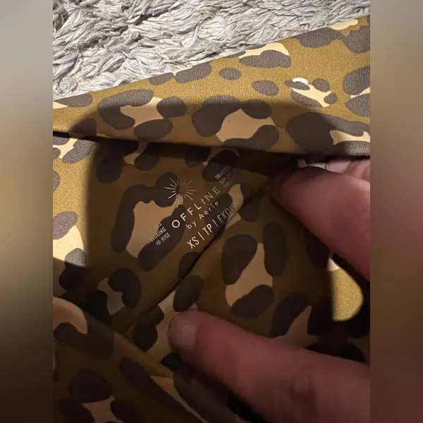 Aerie‎ offline Leopard Print Leggings size xs - Image 7