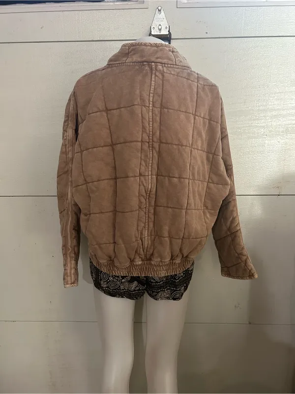 Free People Dolman Quilted Knit Jacket - Image 5