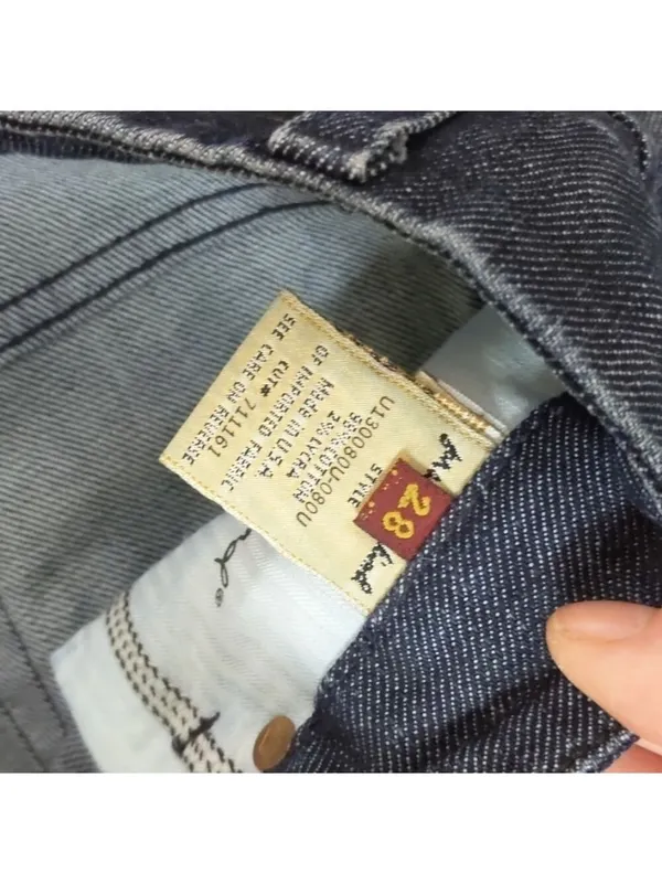 7 for all mankind a pocket jeans size 28 - Image 2