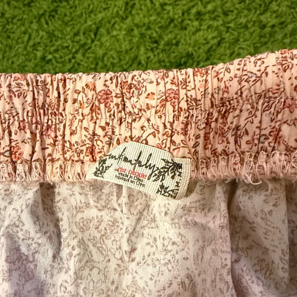 Free People Cloud Nine Boxer Shorts Size Medium Petal Combo - Image 5