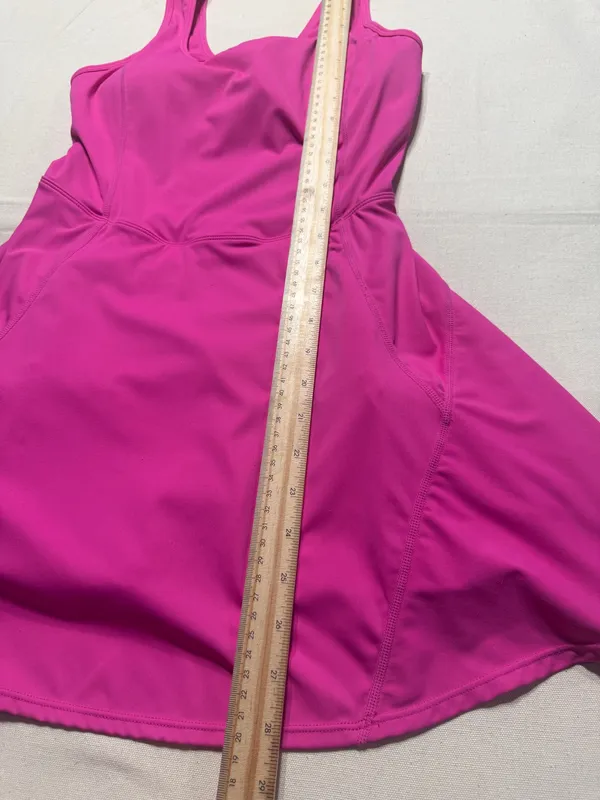 Halara Hot Pink Preppy Barbiecore Athletic Dress size S - Image 6