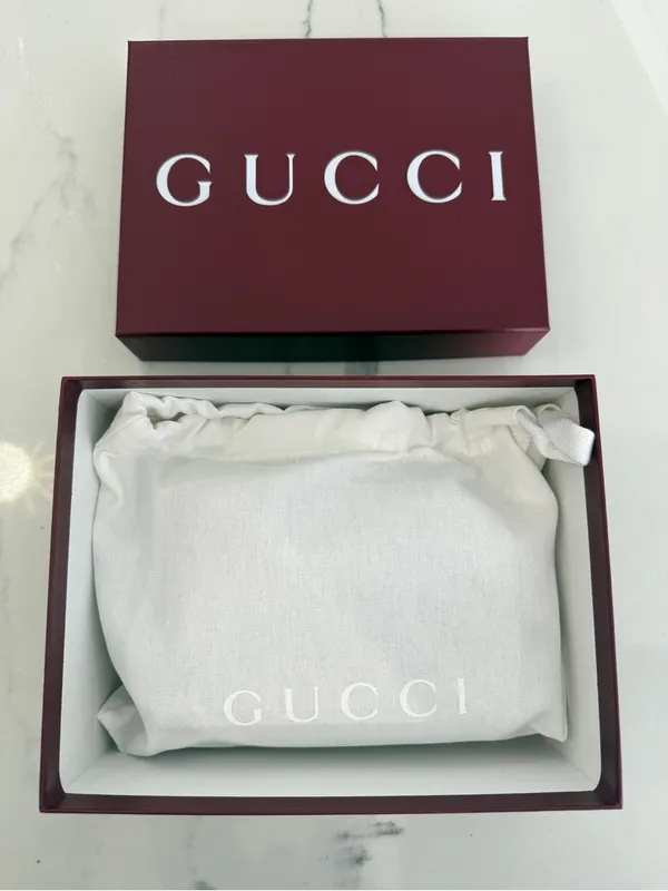 Gucci Cosmetic Zippered Bag - Image 7