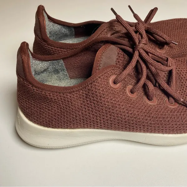 Allbirds Men's Casual Knit Lace-Up Sneakers -‎ Red size m 10 - Image 2