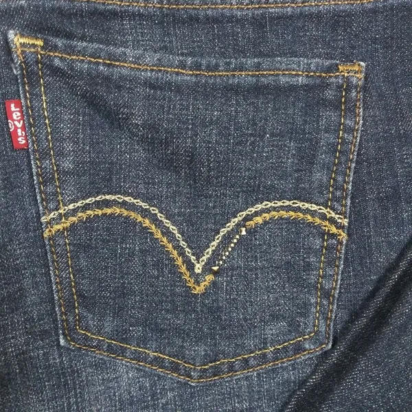 Levi’s 515 Bootcut Jeans Women’s Size 8M Dark Wash Stretch Denim Classic Fit - Image 5