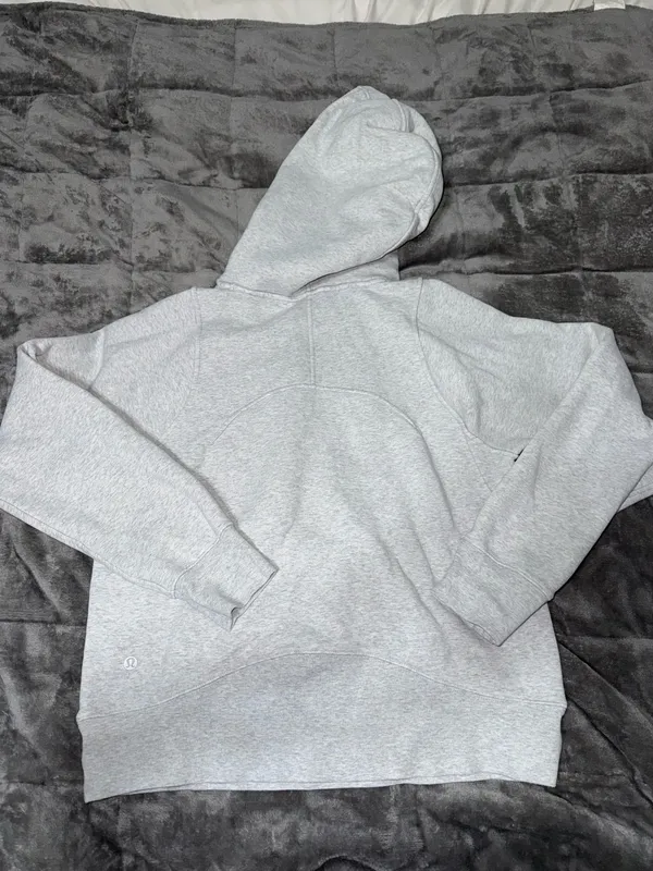 Light Gray Lululemon Hoodie - Image 3